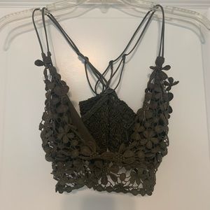 Intimately Free People Olive bralette size L